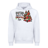 White rocking around the christmas tree Urban Hoodie - JahusDesignShop