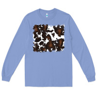 Colony Blue cowhide Long Sleeve Tee - RanaPortraitStore