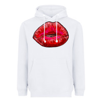 White kiss Heavyweight Hoodie - AdoDesignShop
