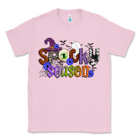 Bubblegum Pink spooky season Classic Tee - CowGirlArtShop