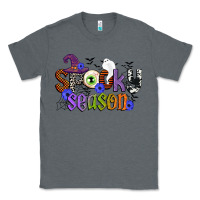 Charcoal Heather spooky season Classic Tee - CowGirlArtShop