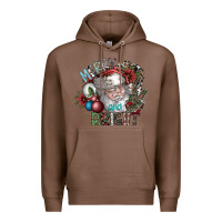 Chestnut merry and bright Premium Hoodie - SublimationCraftShop