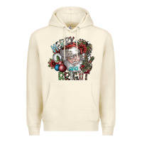 Sandshell merry and bright Premium Hoodie - SublimationCraftShop