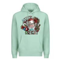 Seafoam merry and bright Premium Hoodie - SublimationCraftShop