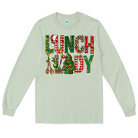 Matcha Lunch Lady Christmas Long Sleeve Tee - BundleAndBundleShop