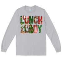 Moon Dust Lunch Lady Christmas Long Sleeve Tee - BundleAndBundleShop