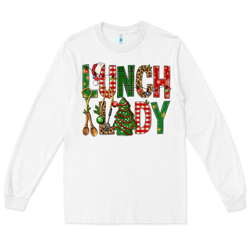 Lunch Lady Christmas Long Sleeve Tee by BundleAndBundleShop | Teevron