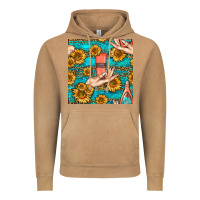 Vintage Camel hand cream nail polish remover and sunflowers with leopard and glitter Vintage Hoodie - BundleAndBundleShop
