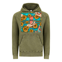 Hand Cream Nail Polish Remover And Sunflowers With Leopard And Glitter Vintage Hoodie | Teevron