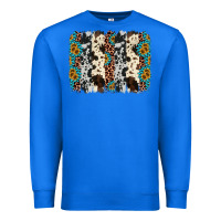 True Royal cowhide leopard gemstone brushstroke Premium Sweatshirt - AdoDesignShop