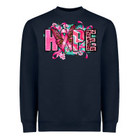 Navy hope with butterfly's Heavyweight Sweatshirt - AdoDesignShop