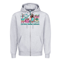 Heather Grey certified medical assistant coffee cup Zipper Hoodie - AdoDesignShop