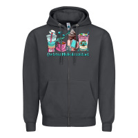 Smoke certified medical assistant coffee cup Zipper Hoodie - AdoDesignShop