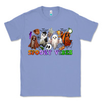 Colony Blue spooky vibes sports ghosts Classic Tee - CowGirlArtShop