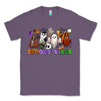 Lavender spooky vibes sports ghosts Classic Tee - CowGirlArtShop