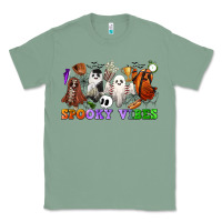 Sage spooky vibes sports ghosts Classic Tee - CowGirlArtShop
