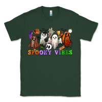 Sports Green spooky vibes sports ghosts Classic Tee - CowGirlArtShop