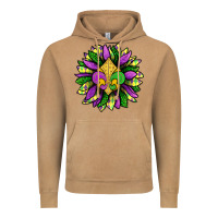 Vintage Camel Mardi Gras Sunflower Vintage Hoodie - BundleAndBundleShop