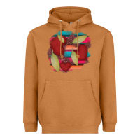 Meerkat heart and serape patches Heavyweight Hoodie - AdoDesignShop