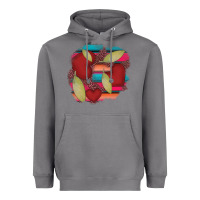 Storm heart and serape patches Heavyweight Hoodie - AdoDesignShop