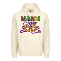 Sandshell happy mardi gras carnival mask Premium Hoodie - Jasminsmagicworld