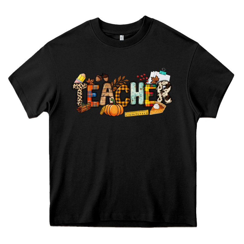 Fall Teacher Heavy Core Tee by NancyCooperArtShop | Teevron