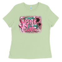Matcha i wear pink for my grandma Ladies Tee - CowGirlArtShop