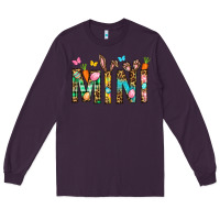 Plum Easter Mini Long Sleeve Tee - BundleAndBundleShop