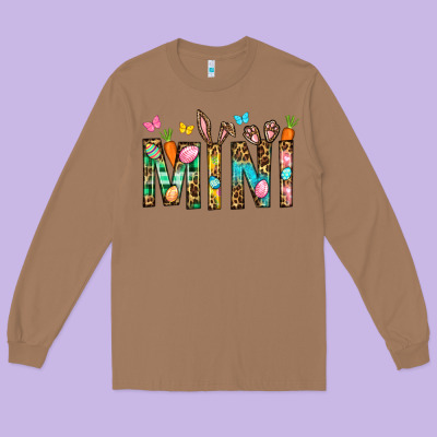 Easter Mini Long Sleeve Tee Designed By Bundleandbundleshop