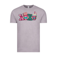 Vintage Zinc xoxo coffee cups Vintage Tee - OliviaCreatesArt