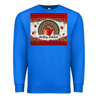 True Royal merry teacher Premium Sweatshirt - AdoDesignShop