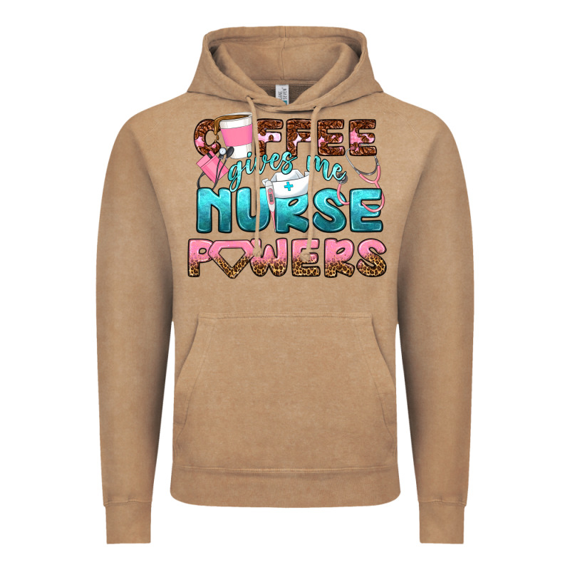 Coffee Gives Me Nurse Powers Bbs Vintage Hoodie by BundleAndBundleShop | Teevron