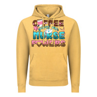 Vintage Mustard coffee gives me nurse powers bbs Vintage Hoodie - BundleAndBundleShop