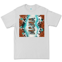 Dove Grey tooled leather and cowhide mama Premium Tee - TumblerDesignByShophia