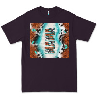 Plum tooled leather and cowhide mama Premium Tee - TumblerDesignByShophia