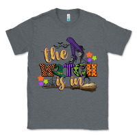 Charcoal Heather the witch is in Classic Tee - CowGirlArtShop