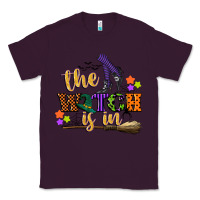 Plum the witch is in Classic Tee - CowGirlArtShop