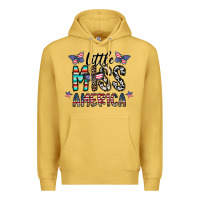 Little Miss America Premium Hoodie | Teevron