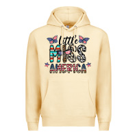Pina Colada little miss america Premium Hoodie - CowhideDigitalArt