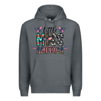 Rock little miss america Premium Hoodie - CowhideDigitalArt
