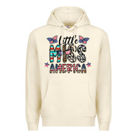 Sandshell little miss america Premium Hoodie - CowhideDigitalArt