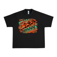 Black western aztec background pattern Urban Heavy Tee - OliviaCreatesArt