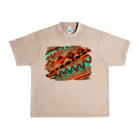 French Oak western aztec background pattern Urban Heavy Tee - OliviaCreatesArt