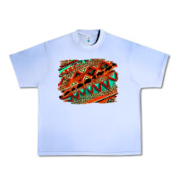 Grape Ice western aztec background pattern Urban Heavy Tee - OliviaCreatesArt