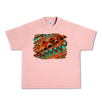 Salmon western aztec background pattern Urban Heavy Tee - OliviaCreatesArt