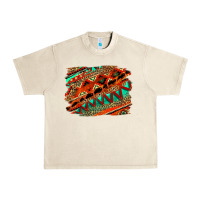 Sandshell western aztec background pattern Urban Heavy Tee - OliviaCreatesArt