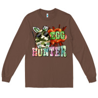 Chestnut egg hunter Long Sleeve Tee - FaDigitalArtStudio