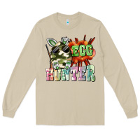 Mushroom egg hunter Long Sleeve Tee - FaDigitalArtStudio