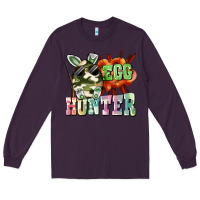 Plum egg hunter Long Sleeve Tee - FaDigitalArtStudio