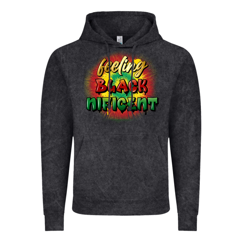 Feeling Blacknificent Vintage Hoodie by FaDigitalArtStudio | Teevron